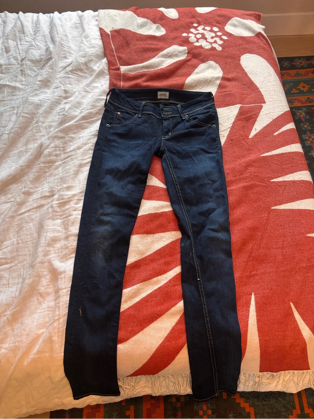 Hudson Jeans Dark Blue Skinny Jean